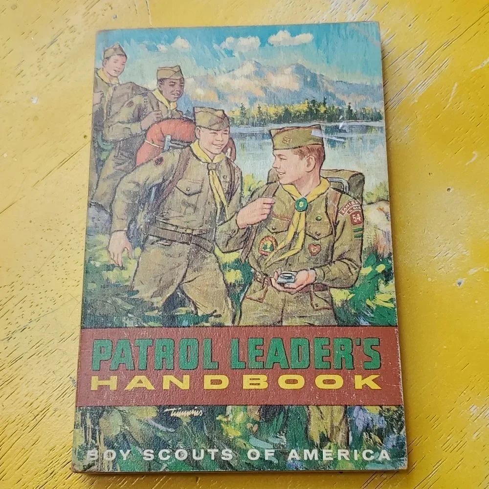 1967 BSA Boy Scouts of America Patrol Leaders Handbook Vintage